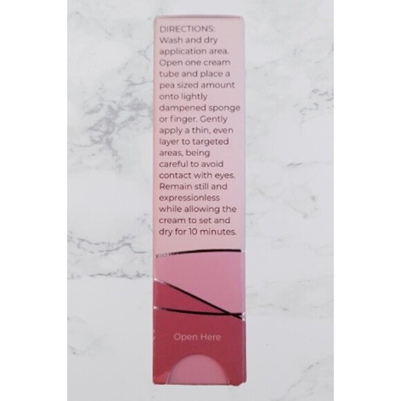 Tint & Tighten Instant Color Smoothing Cream Dark/Deep 9 (0.18 fl oz) Tubes, NIB - Picture 4 of 10